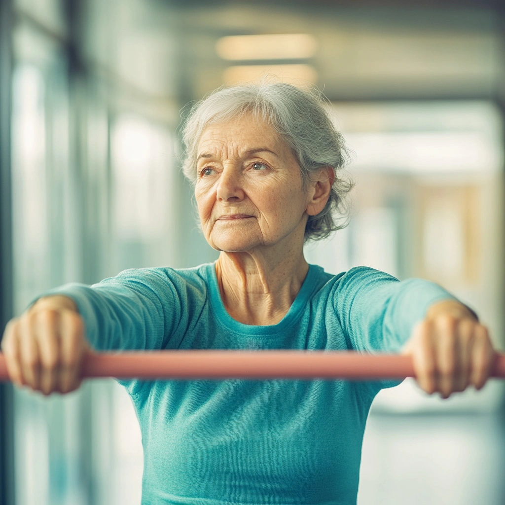 Тренування балансу для пенсіонерів