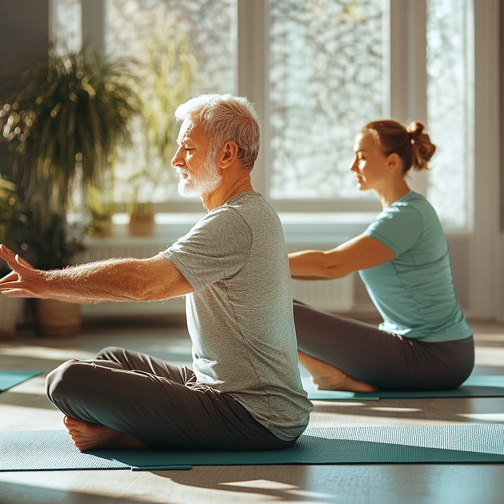 Тренування на гнучкість для пенсіонерів